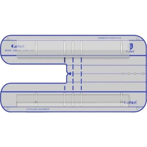 Acrylic Golf Putting Mirror & Rail Alignment Practice Training Aid Portable
