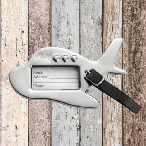 Airplane Luggage Tag in Gift Box with Suitcase Tag Wedding/Party Favors!Travel Luggage Tags Wedding Favors LX1174