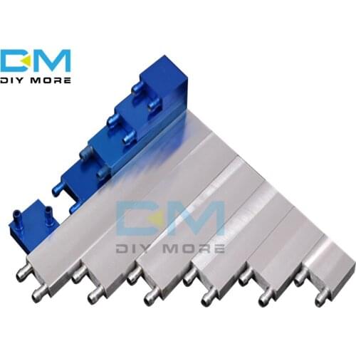 Aluminum Alloy Water Cooling Block Radiator Heat Sink System for PC Computer Laptop CPU Liquid Water Cooler Accessories