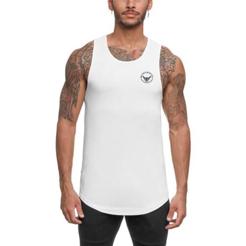 Brand Summer Musculation Gym Workout Mesh Tank Top Men Clothing Bodybuilding Singlets Sleeveless Sports Fitness Quick Dry Vest
