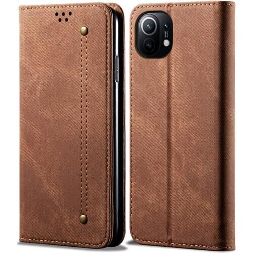 Mi 11 Pro Retro Leather Wallet Case fot Xiaomi 11 Ultra Luxury Card Flip Case Mi 11 Pro Magnetic Stand Cover Mi 11 Coques
