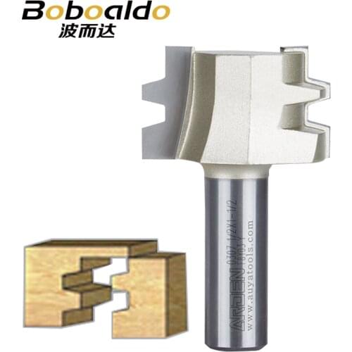 1pcs Two Flute Cutters Embouts Routeur Woodworking Tools 15 Deg Tenon Arden Router Bit Aper Reed Bits Milling Cutter