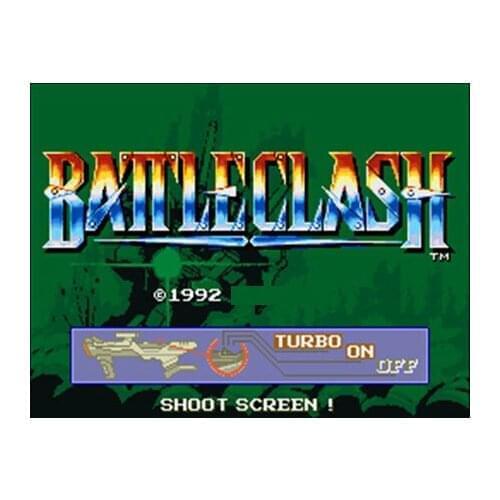 Battle Clash NTSC Version 16 Bit 46 Pin Big Gray Game Card For USA Game Players
