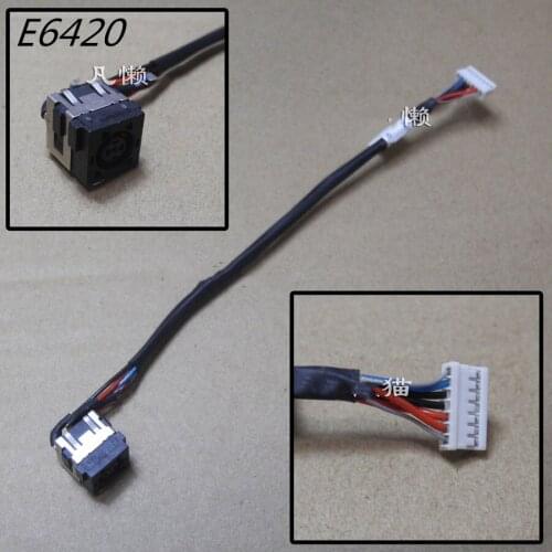 Laptop DC Jack Charging Connector Port With Cable dc Jack Power Socket Wire Cord For Dell Latitude E6320 E6220
