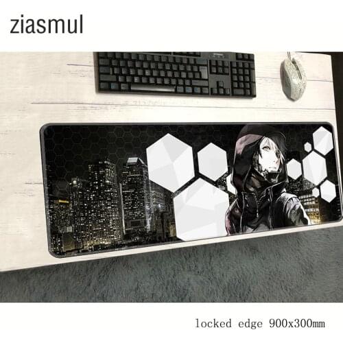 Ziasmul Tokyo Ghoul mouse pad 900x300x3mm pad mouse notbook computer mousepad Adorable gaming padmouse gamer keyboard mouse mat