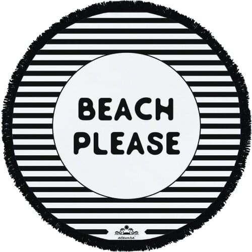 Round Beach Towel
