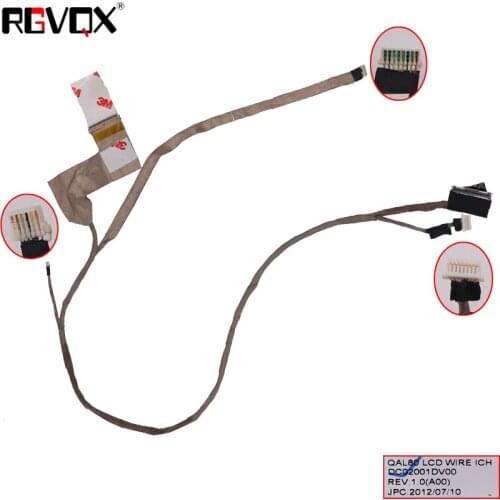 New Laptop LCD Cable For DELL Latitude E6430 QAL80,ORG PN:DC02001DV00 0N1XP Screen LVDS Connector