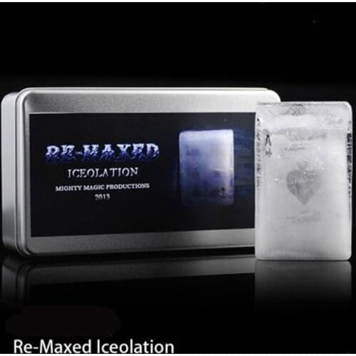 Re-Maxed Iceolation(DVD + Gimmick) Magic Tricks Stage Close-up Magia Appear Vanish Magie Illusion Gimmick Props Magicians