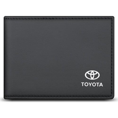 Luxury Leather Drivers License Case Motor Vehicle Driving Passport Cover Credit Id Card Wallet Holder Tarjetero For Toyota Cn