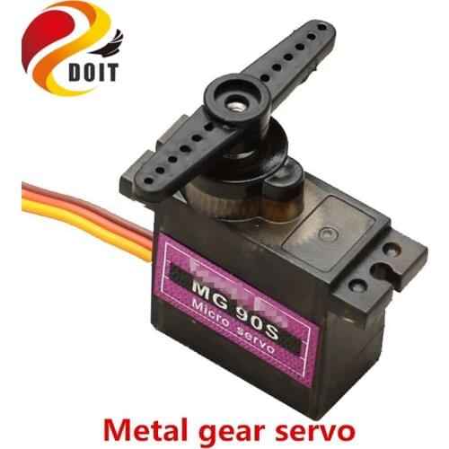 SZDOIT Full Metal Gear MG90s Servo Motor 9G Micro Servo RC Robot/Helicopter Parts for TowerPro