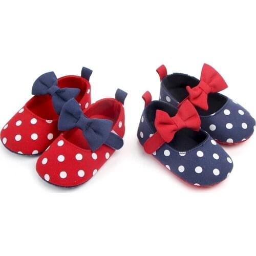 2020 The New Baby Shoes Soft Sole Bow Baby Girl Shoes Casual Baby Girl Shoes