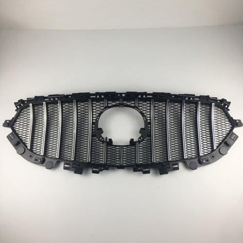 EXTERIOR AUTO FRONT GRILL FOR MAZDA CX-5 CX5 GT STYLE MESH RACING GRILLE AUTO 2017 2018 MASK TRIMS COVERS BUMPER ABS MODIFIED