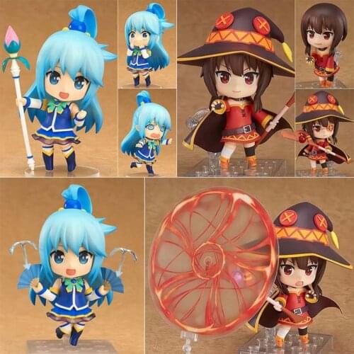Japan Originele Anime Figuur Kono Subarashii Sekai Ni Shukufuku O Megumin Action Figure Collectible Model Speelgoed Voor Jongens