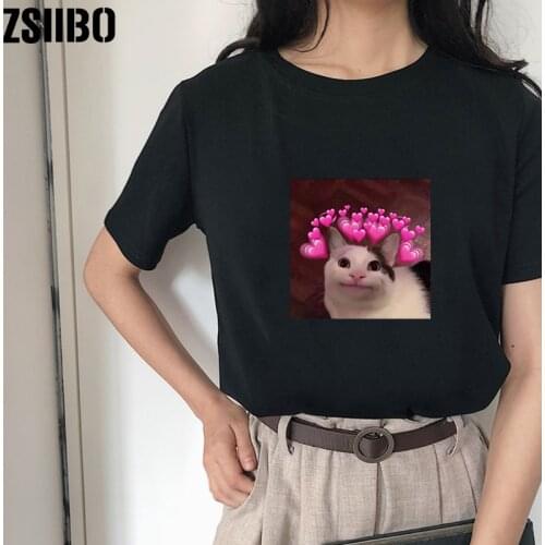 Women Print Shirt Tops clothes vintage T-Shirts O Neck Loose Tshirt vegan punk dropshipping clothing cool punk Short Sleeve Tee