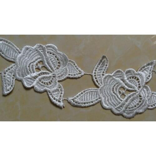 7cm exquisite high quality water soluble lace trim,clothes and home items DIY decoration materials,XERY14437B