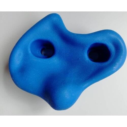 1 pcs 12cm Big Size Plastic Children Kids Rock Climbing Wood Wall Stones Hand Feet Holds Grip Kits Without Screw Random Color