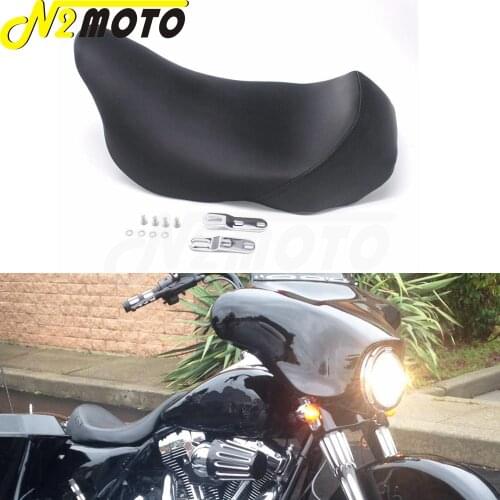 For Harley Street Glide FLHX Road King FLHR Electra Glide FLHT Road Glide FLTR Moto Front Solo Seat Bagger Dresser Seat Cushion