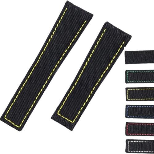 Classic 22mm Cow Leather Knit WatchStrap For TAG HEUER Series Men Quality Band Soft Thick WatchBand For TAG HEUER Wrist Bracelet