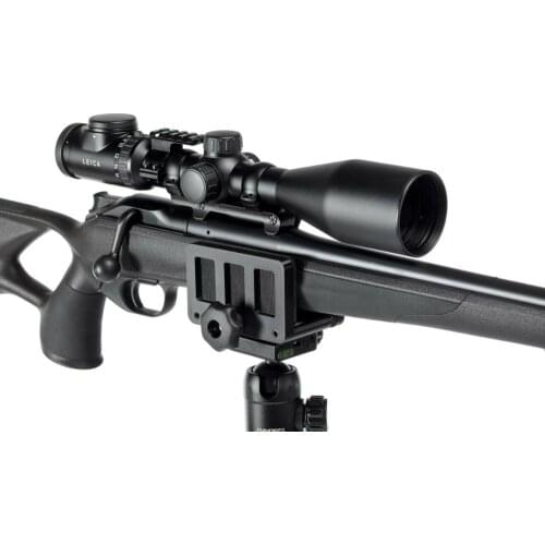 Rifle saddle mount Rifle clamp Carbon Fiber Tripod mount adapter Precise shootin