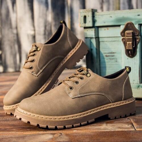 New Business Mens Casual Shoes Hand-breathable Comfortable Brand Mens Leather Flat Mens Oxford Shoes Official Shoes W1-95