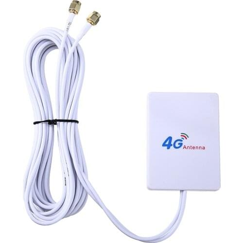 New Arrival 4G LTE Antenna Signal Booster Panel External Terminal WI-FI Aerials Signal Amplifier SMA-Male Connector