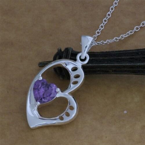 Wholesale High quality silver plated Fashion jewelry chains necklace pendant WN-063