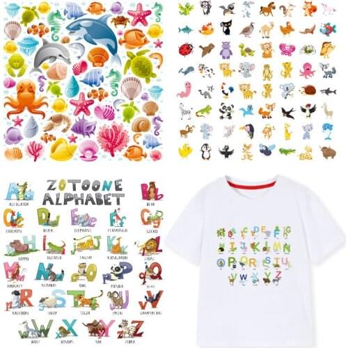 Heat Transfer Iron On Patch Unicorn Patches Diy T-shirt Sticker A-level Washable Clothes Stickers Easy Print By Household Irons