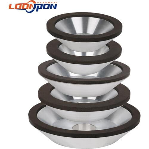 75/100/125/150mm Diamond Grinding Wheel Cup Grinder Disc for Carbide Cutter Sharpener 1Pc 120/150/180/240/320/400