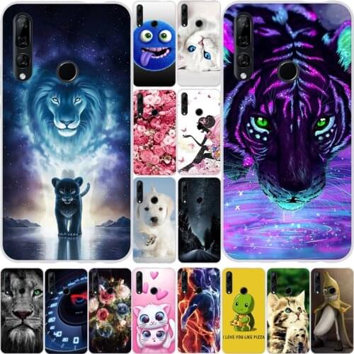 Fundas For Huawei P Smart Z Case Silicon 6.59 inch Soft TPU Y9 Prime 2019 Cover Printed Back Case For Huawei Enjoy 10 Plus Case