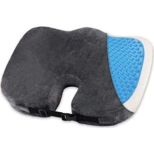 Gel Orthopedic Memory Cushion Foam U Coccyx Travel Seat Massage Car Office Chair cervical health care pain pad pillows