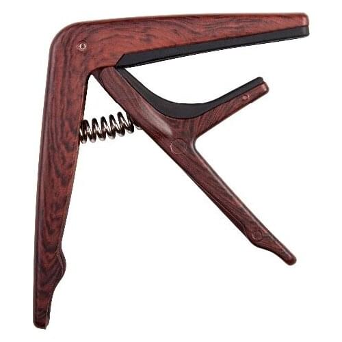 Acoustic Guitar Capo Plastic Steel Quick Change Clamp Guitar Key Clip Wood Capotraste Ukulele Musical Instrument Accessories