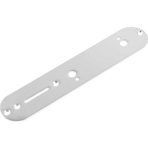 Quality electric guitar control switch plate in chrome