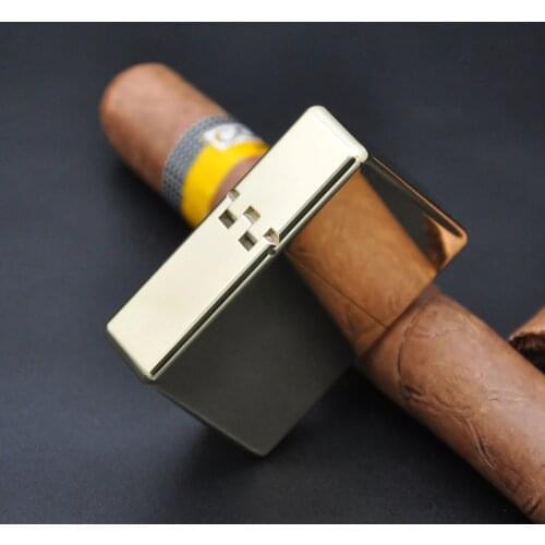 Zorro kerosene brass lighter 5 Hinge machine sealed oil armor thicken heavy trench pure copper cigarette lighter 210G