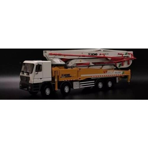 Collectible DieCast Toy Model 1:35 Scale XCMG HB62K Concrete 62m Pump Truck Engineering Machinery Vehicles For Decoration,Gift