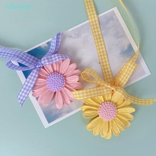 NEW Small Daisy Aroma Gypsum Silicone Mold Car Expanded Fragrance Silicone Mold DIY Soap Mold Handmade Silicone Mold