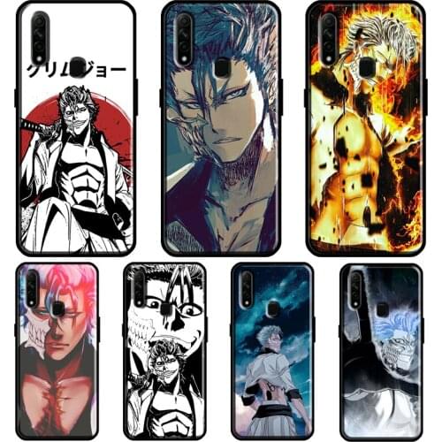 Grimmjow Jaegerjaquez Bleach For OPPO A5 A9 2020 A31 A53 A52 A72 F7 Reno 2 Z Find X3 Pro A3S A15 A83 A91 A93 Phone Case