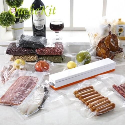 Vacuum Food Saver Sealer Bags Rolls Storage Saver Bags Sous Vide Storage Packaging bag For Kitchen Meat Fruits Vegetables Nuts