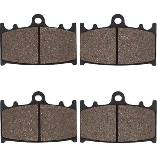Cyleto Motorcycle Front Brake Pads for KAWASAKI ZX 6R ZX6R ZX-6R ZX600 ZX 600 1995 1996 1997 ZX 7R ZX7R Ninja ZX750 1991-1995