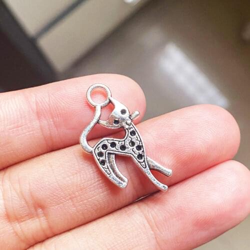 10pcs 27x14mm Cute Cat Charms Tibetan Silver Color Pendant Fit For Bracelet Earring Jewelry Making Accessories Crafts Wholesale
