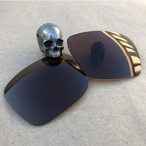 Firtox Polycarbonate Replacement Lenses for-Oakley Holbrook OO9102 Sunglass Frame - Brown (Lens Only)