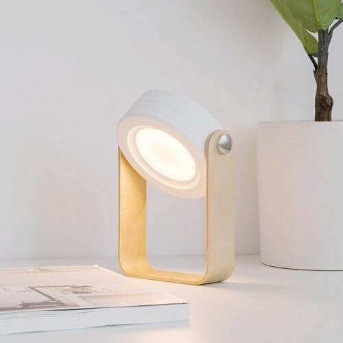 LED table light foldable lantern table lamp torchlight desk light touch switch desk lamp