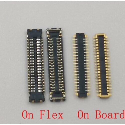 2Pcs Usb Charger Charging Dock Port Flex FPC Connector For Huawei Enjoy 7S P Smart 2018 Holly 4 Plus 4Plus On Board Plug 40pin