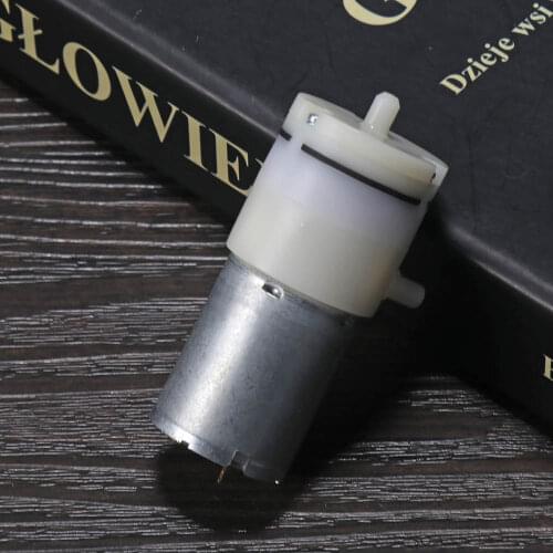 1pc White Electric Micro Vacuum Pump DC 12 V 3.7 V Micro Air Pump DC Small Mini Motor Oxygen Pump Aquarium Fish Tank DIY