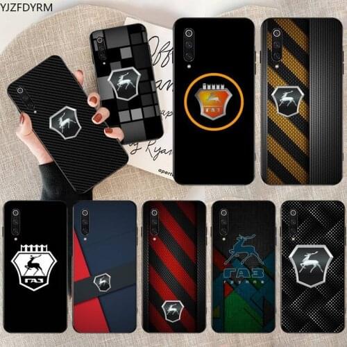 Car brand GAZ logo Customer Phone Case for Xiaomi Mi 10 Pro lite Mi9 9SE Pocophone F1 Mi 9T Pro Note 10 lite