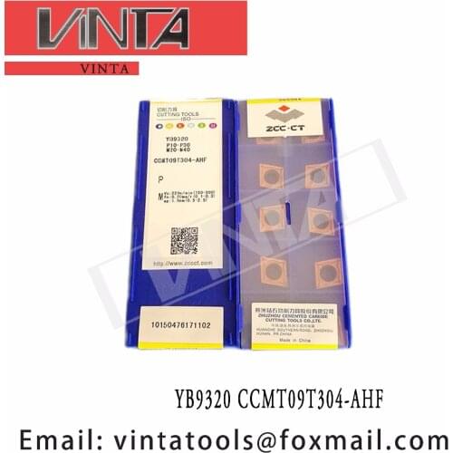 Free shipping high quality YB9320 YNT251 CCMT09T304-AHF cnc carbide turning inserts