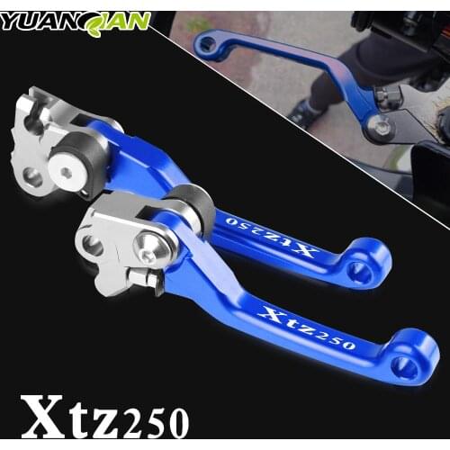 For YAMAHA XTZ250 XTZ 250 2006-2017 2007 2008 2009 2010 2011 2012 2013 2014 Folding Pivot Dirt Bike Brake Clutch Handle Lever