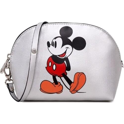 Disney mickey mouse pu Clutch cartoon cosmetic bag cartoon handbag