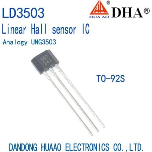 LD3503 UNG3503 Linear Hall sensor ASIC TO-92S SOT-89