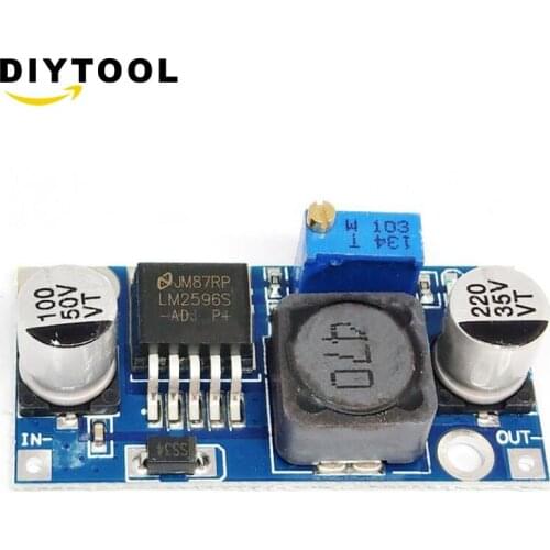 LM2596S DC-DC step-down power supply module BUCK 3A adjustable step-down voltage stabilizer ultra LM2576