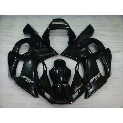 Full Body Kits for YZF R6 98 99 for YAMAHA YZFR6 Abs Fairing 00 01 YZF R6 Fairing Kits 1998 - 2002 glossy Black